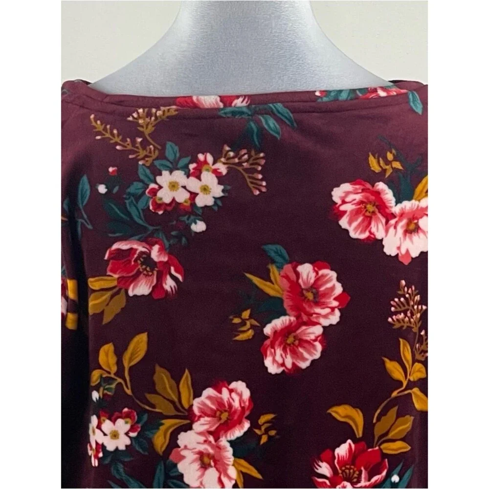 LOFT burgundy bold